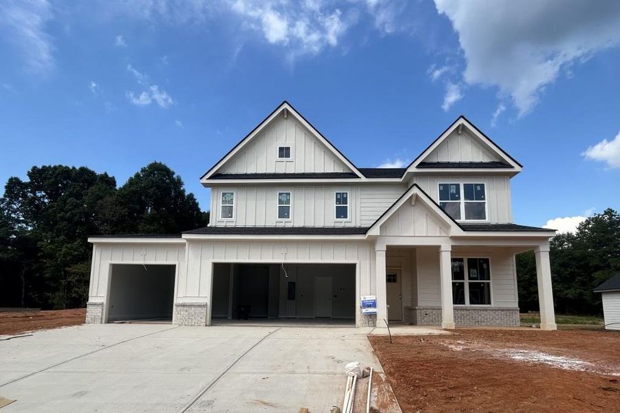 In-progress construction of a new home in , Commerce, GA (Image 8).