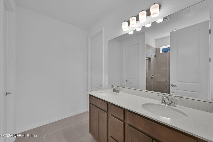 Furnished interior view inside a new home in Westerly Park at Wildlight, Yulee (Image 6).