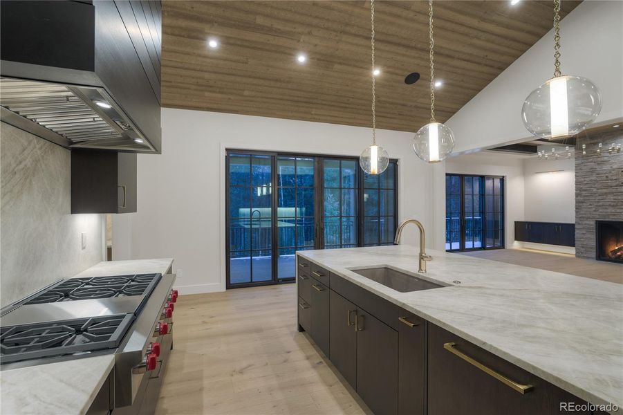Furnished interior view inside a new home in , Keystone (Image 11).