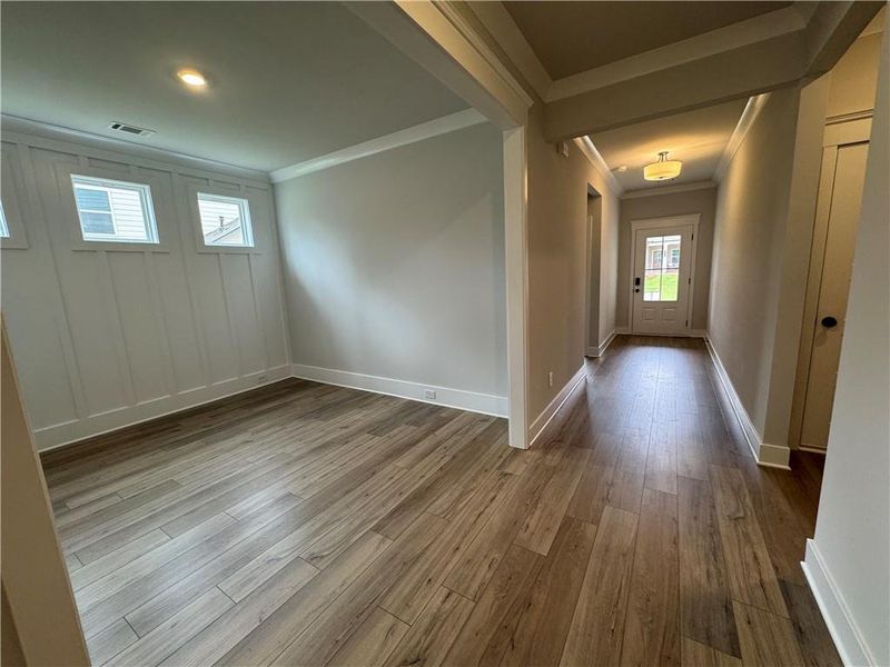 Spacious, unfurnished interior of a new home in Rosewood Lake Preserve, Hoschton (Image 36).