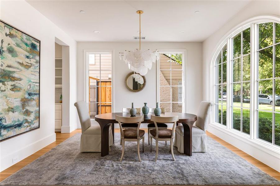 Furnished interior view inside a new home in , University Park (Image 32).