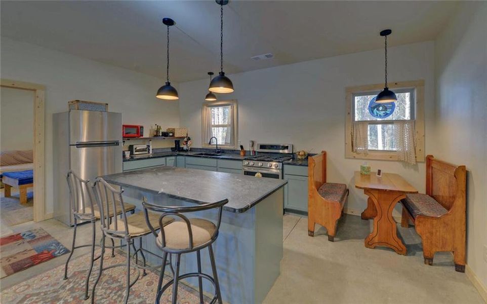 Furnished interior view inside a new home in , Dahlonega (Image 29).