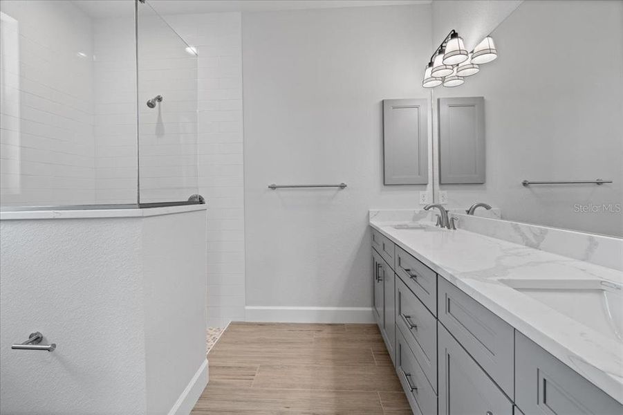 Furnished interior view inside a new home in , Englewood (Image 6). Furnished interior view inside a new home in , Englewood (Image 6).