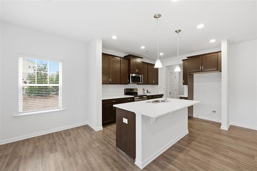 Furnished interior view inside a new home in , Powder Springs (Image 15).