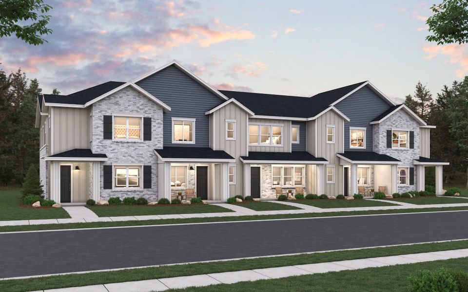 1,542sf New Home in Westminster, CO.  - Slide 3