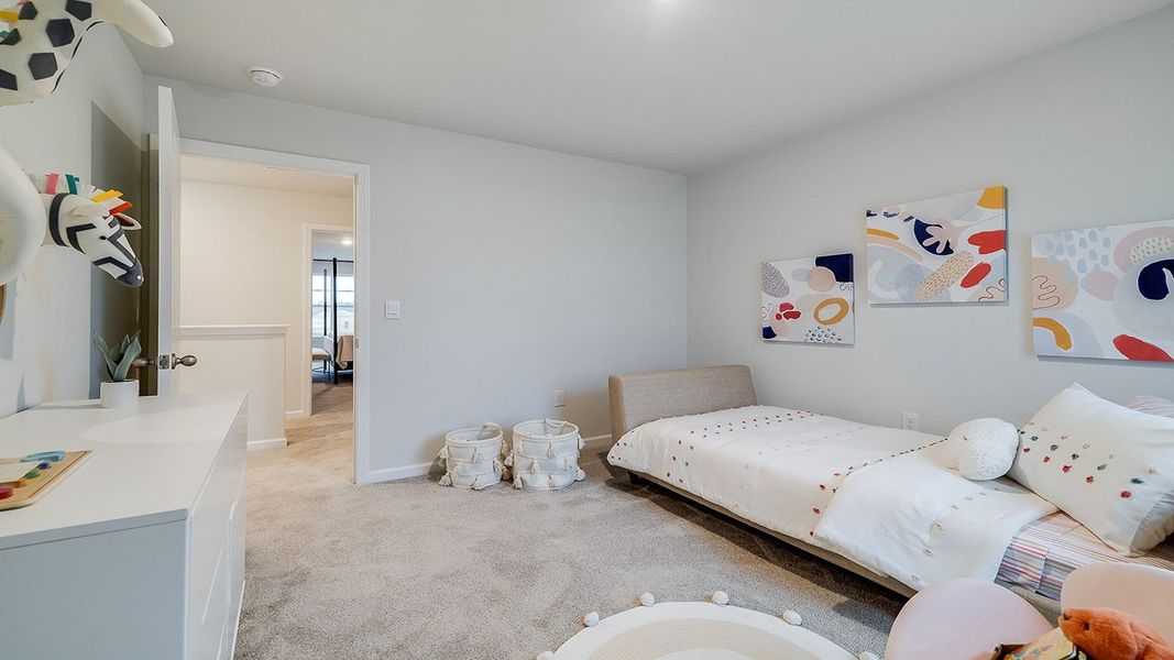 Furnished interior view inside a new home in The Lakes at North Glynn, Brunswick (Image 29).