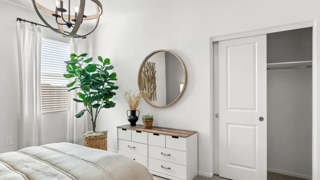 Furnished interior view inside a new home in Rio Rancho Estates, Wittmann (Image 18).