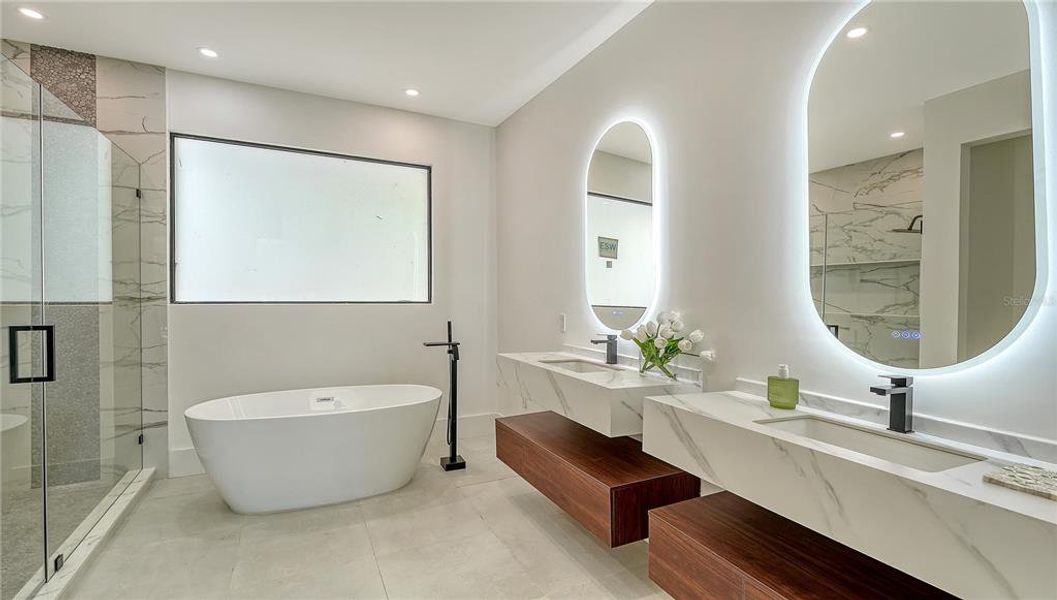 Furnished interior view inside a new home in , Sarasota (Image 9).