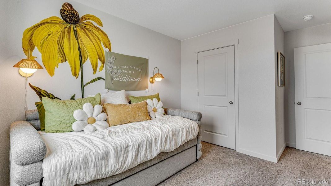 Furnished interior view inside a new home in Prairie Song, Windsor (Image 38).