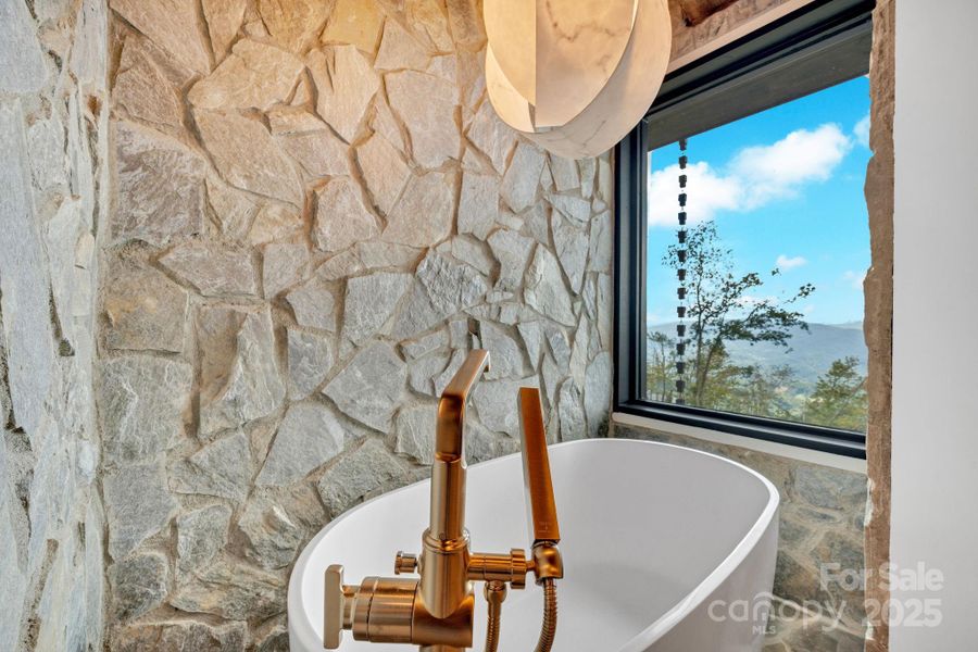 Close-up of interior finishes inside a home in , Banner Elk (Image 17).