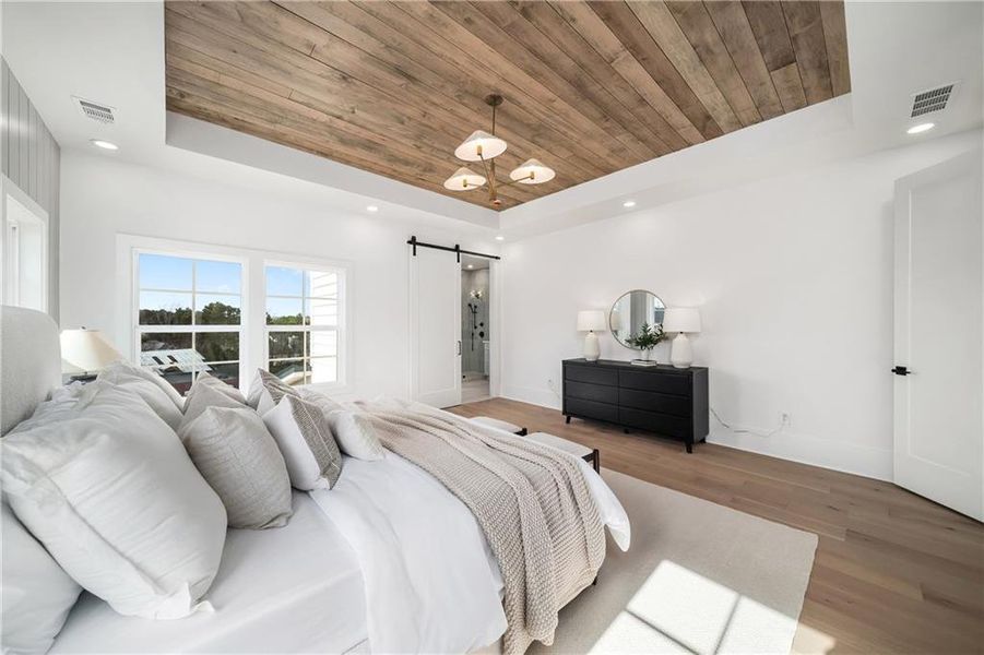 Furnished interior view inside a new home in , Milton (Image 44).