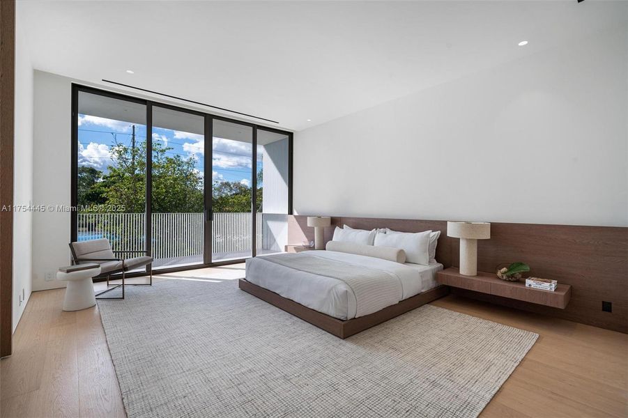 Furnished interior view inside a new home in , Miami (Image 6).