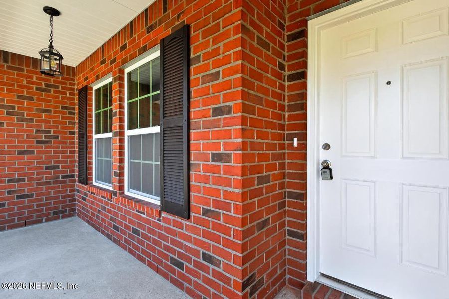 Exterior details and patio area of a home in , Callahan (Image 30).