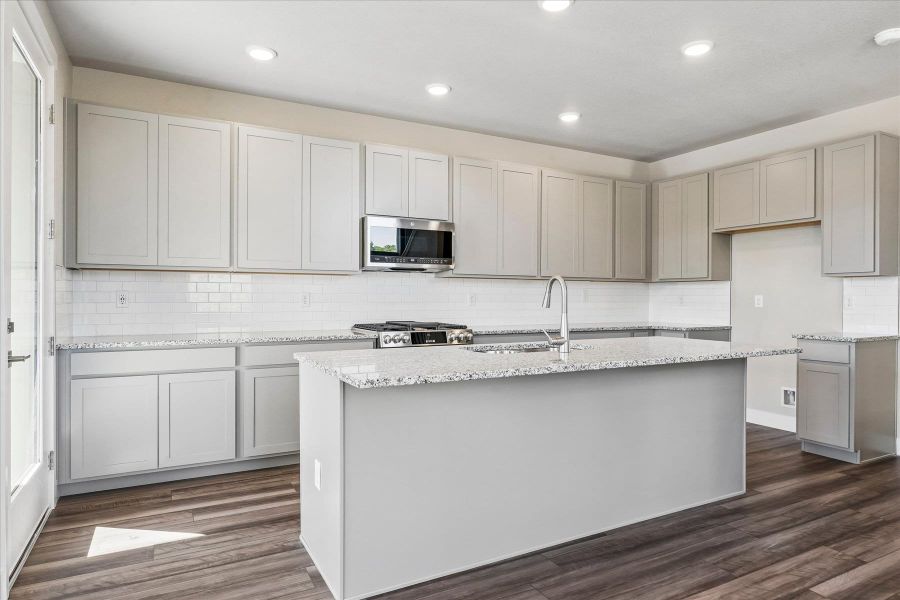 Furnished interior view inside a new home in Pony Park, Colorado Springs (Image 7).