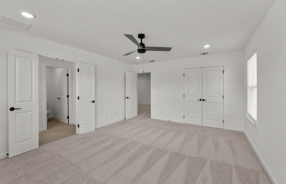 Spacious, unfurnished interior of a new home in Monarch on Main, Round Rock (Image 18). Spacious, unfurnished interior of a new home in Monarch on Main, Round Rock (Image 18).