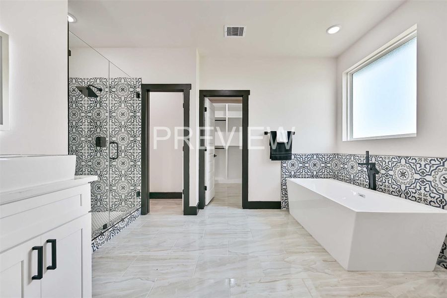 Furnished interior view inside a new home in , Angleton (Image 4).