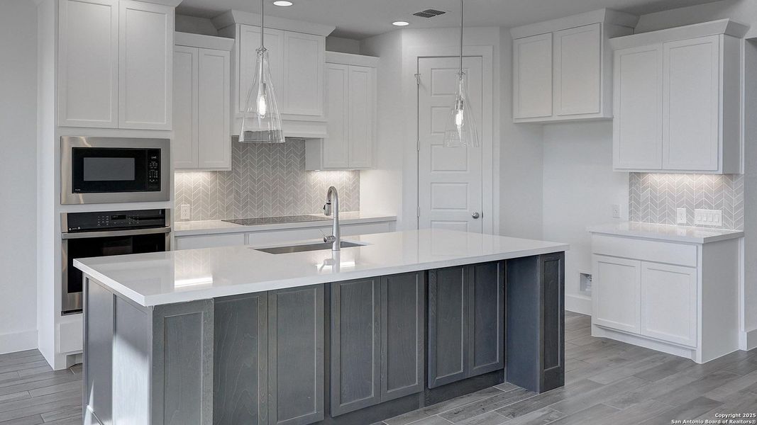 Furnished interior view inside a new home in Alsatian Oaks 50', Castroville (Image 4). Furnished interior view inside a new home in Alsatian Oaks 50', Castroville (Image 4).