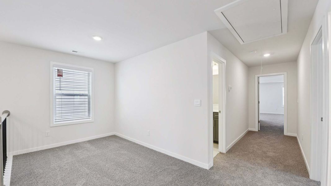 Representative unfurnished interior of a home built from the Adams by D.R. Horton in Oak Grove Hill, Huntersville (Image 24).
