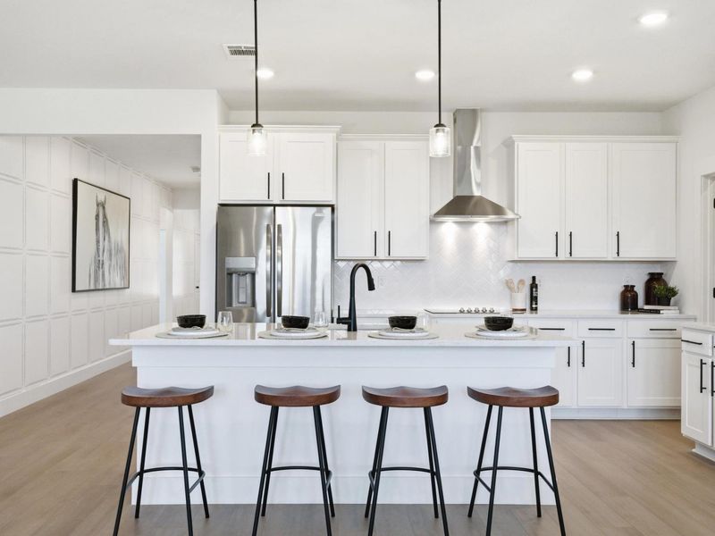 Furnished interior view inside a new home in Meadow Ridge Estates, Josephine (Image 14).
