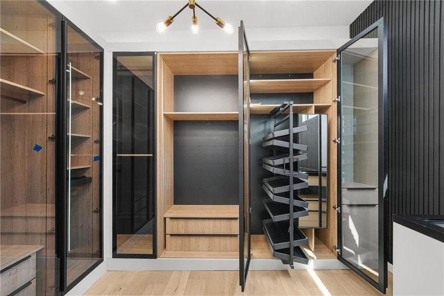 Furnished interior view inside a new home in , Atlanta (Image 63).