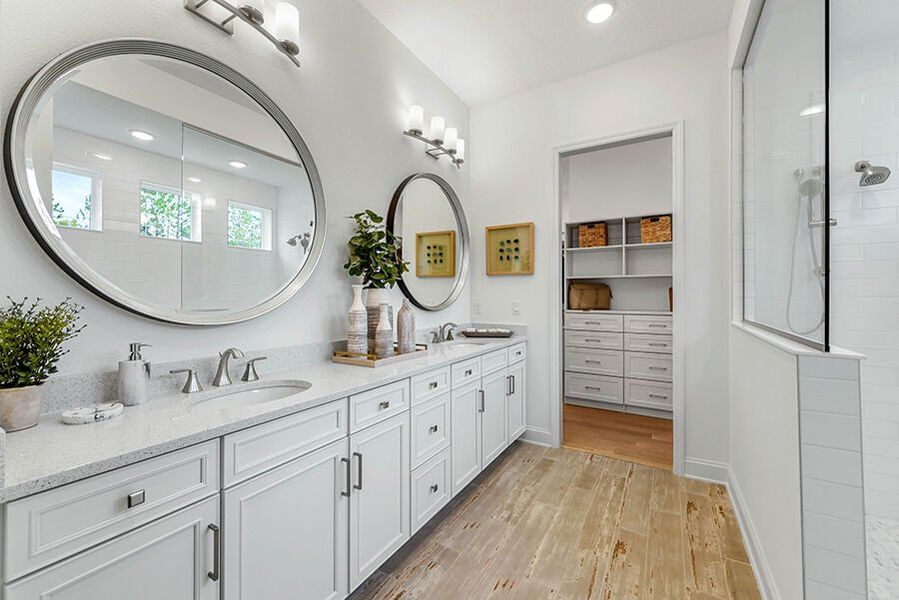 Representative furnished interior of a home built from the Harbor by Mattamy Homes in RiverTown, St. Johns (Image 52).