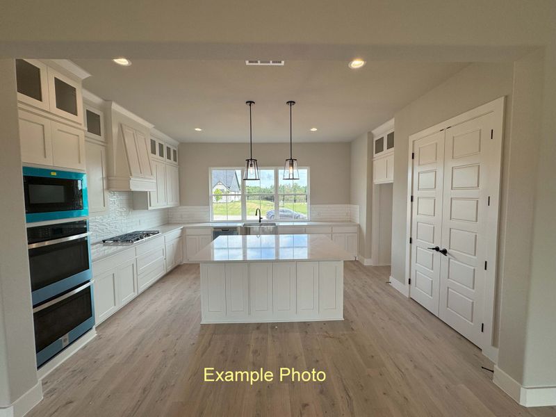 Furnished interior view inside a new home in Stagecoach Crossing, Bridgeport (Image 3).