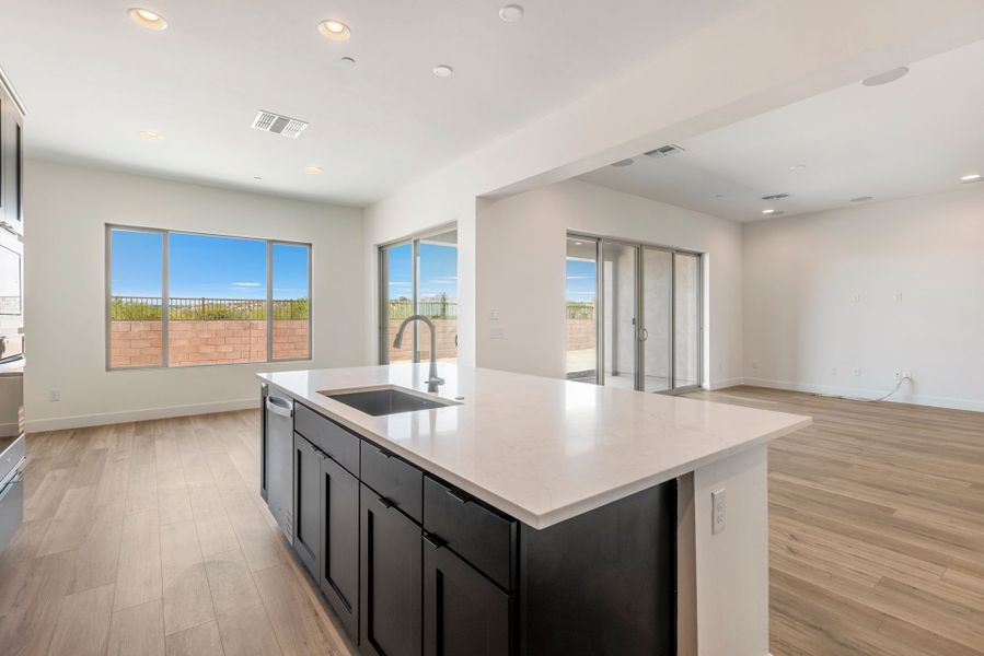 Furnished interior view inside a new home in Vistoso Canyon Estates, Oro Valley (Image 10).