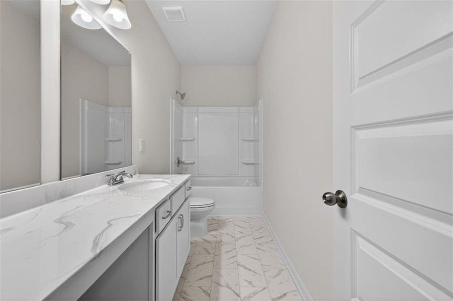 Furnished interior view inside a new home in Jones Ridge, Dallas (Image 9).