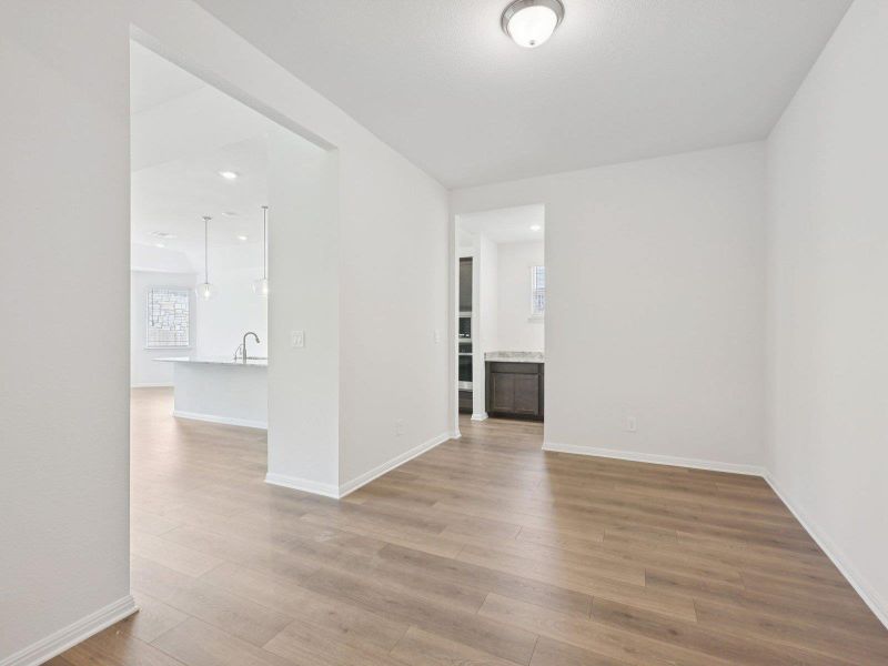 Photo is not of the actual home, but is an inspirational photo of builder’s model home and may depict options, furnishings, and/or decorator features that are not included