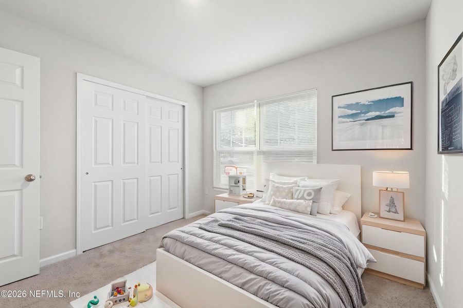 Furnished interior view inside a new home in , Jacksonville (Image 16).