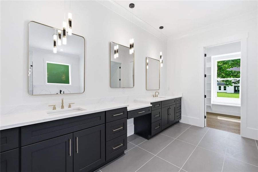 Furnished interior view inside a new home in , Lawrenceville (Image 7).