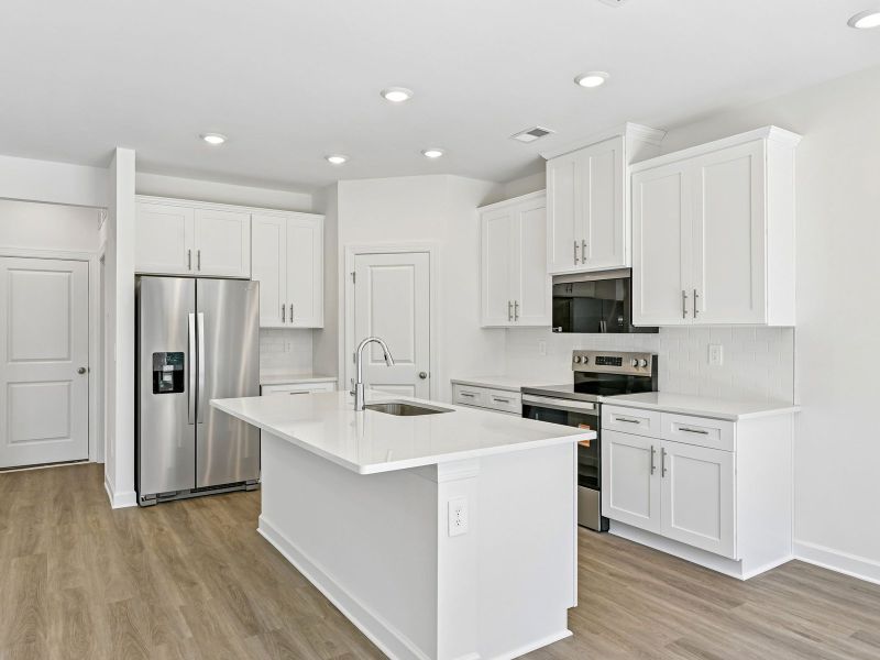 Furnished interior view inside a new home in Buffalo Ridge, Newton (Image 5).