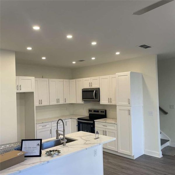 Furnished interior view inside a new home in , Stone Mountain (Image 3).