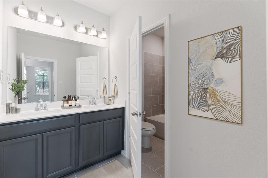 Beazer Homes Heath Golf and Yacht Club Manor Floorplan. This is not a photo of the actual home, but is a photo of the Manor floorplan.