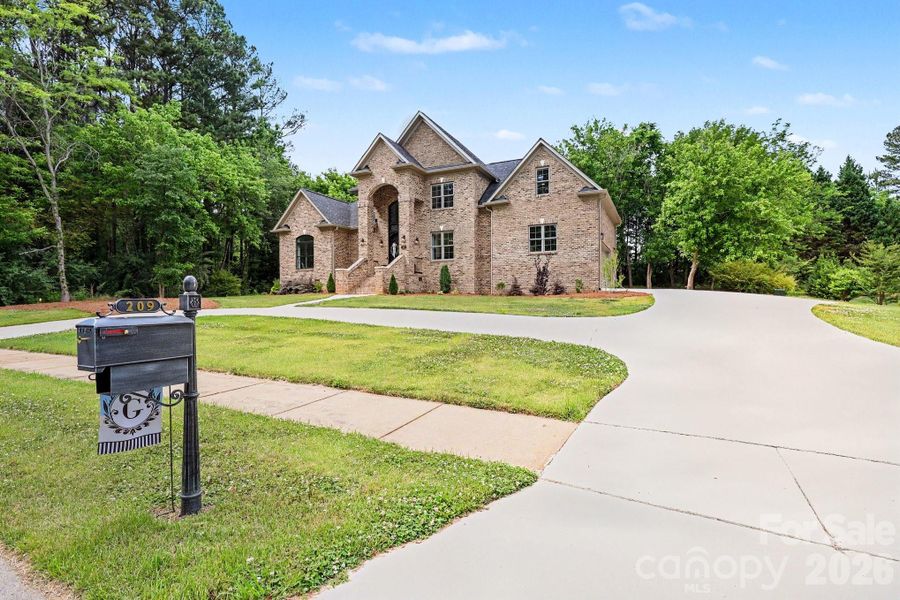 Front exterior of a new home in , Salisbury, NC, highlighting curb appeal (Image 23).