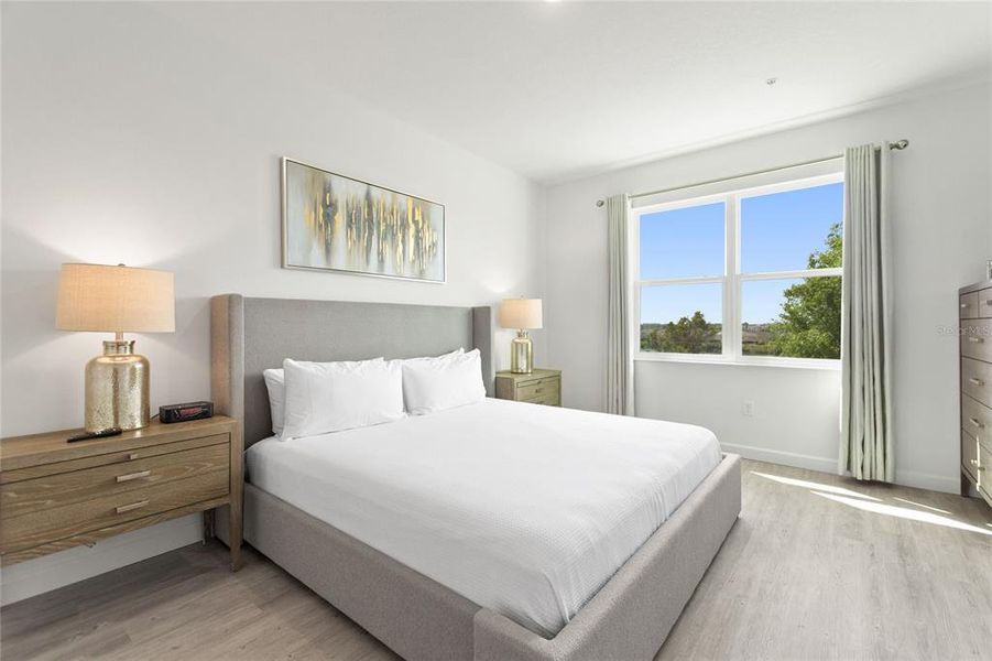 Furnished interior view inside a new home in , Davenport (Image 48).