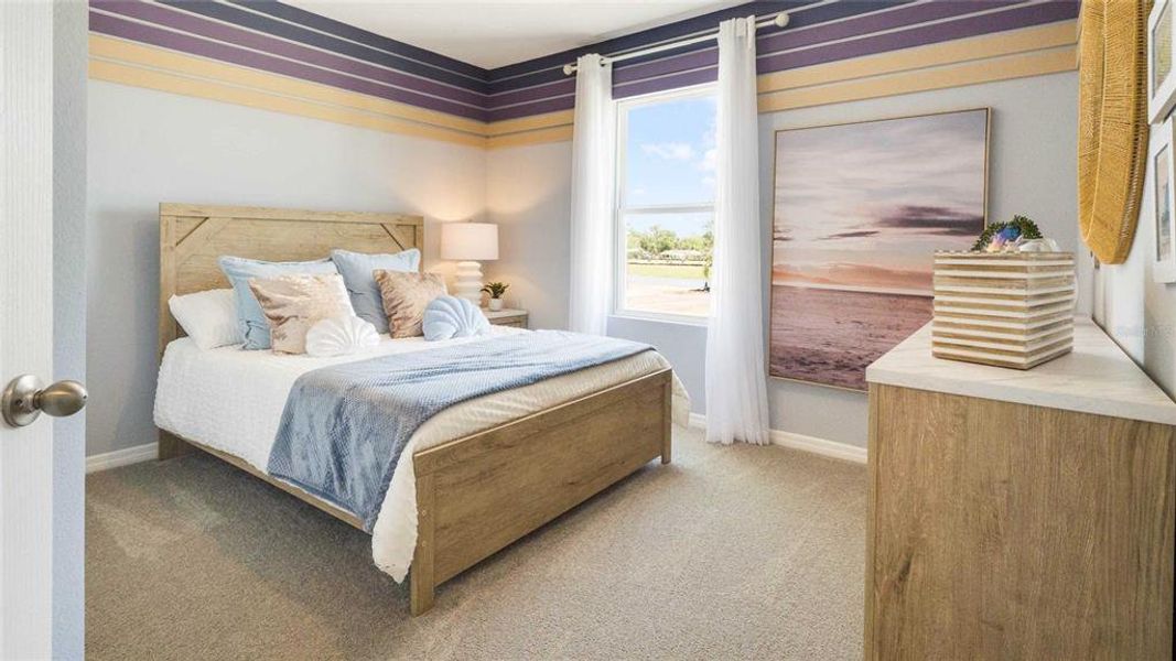 Furnished interior view inside a new home in Rivers Edge, Edgewater (Image 11).