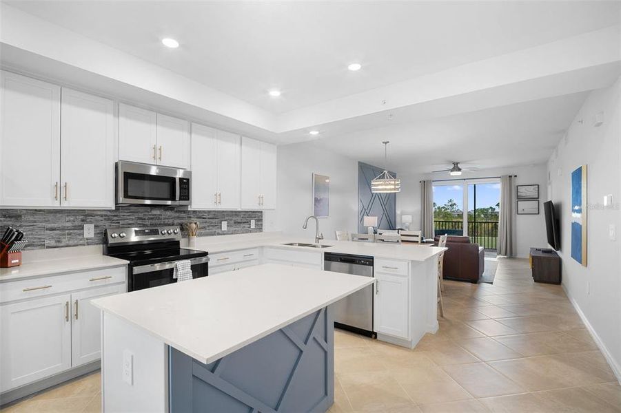 Furnished interior view inside a new home in , Venice (Image 33). Furnished interior view inside a new home in , Venice (Image 33).