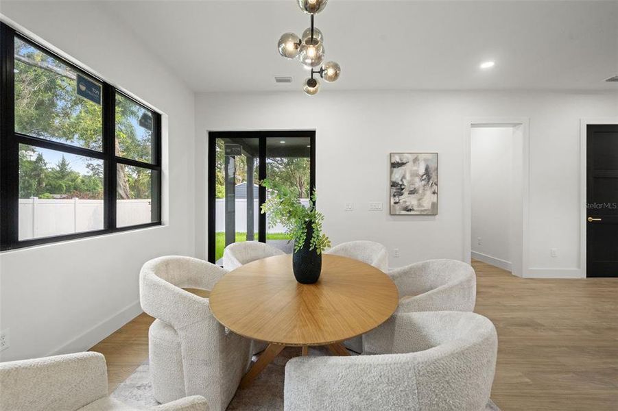Furnished interior view inside a new home in , Tampa (Image 6).