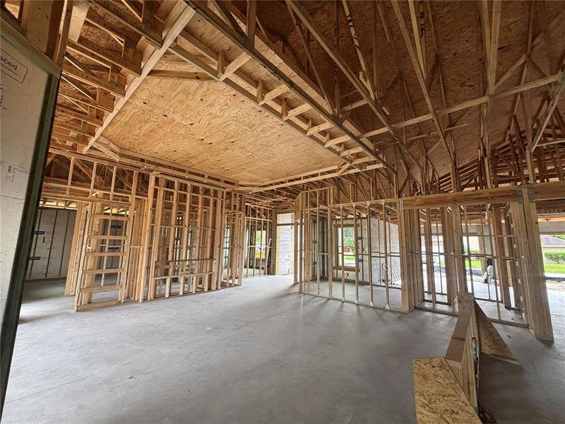 In-progress construction of a new home in , Palm Coast, FL (Image 36).