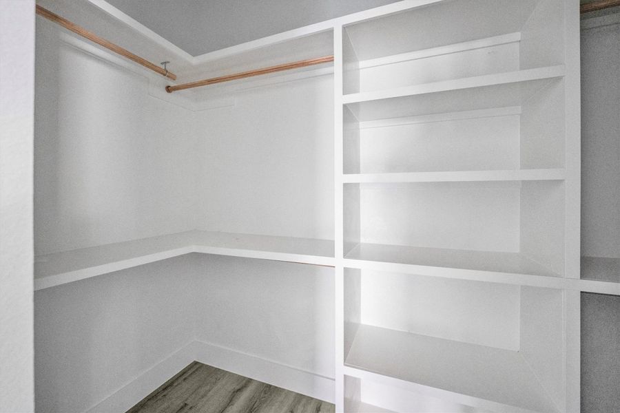 Primary bedroom closet