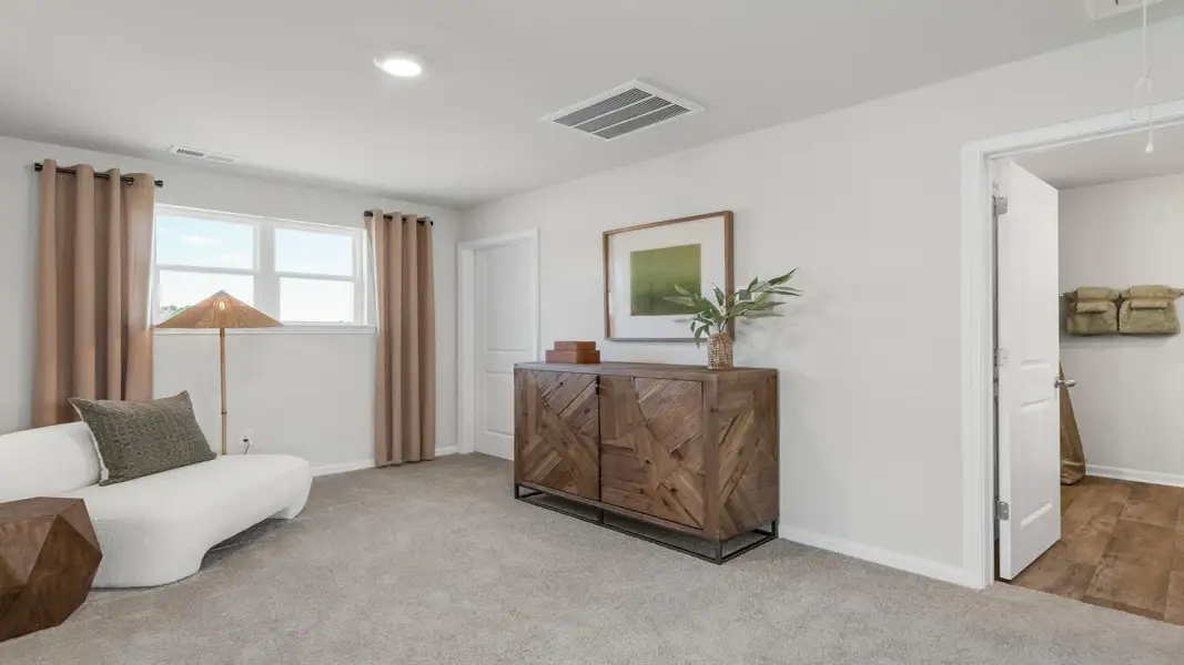 Furnished interior view inside a new home in McKenzie Gardens, Brunswick (Image 22).