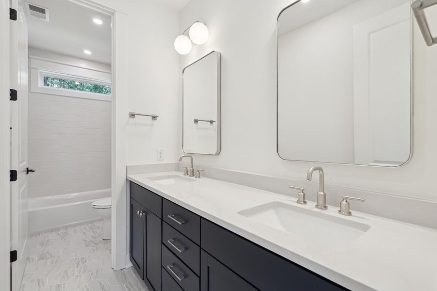 Furnished interior view inside a new home in , Johns Island (Image 10).