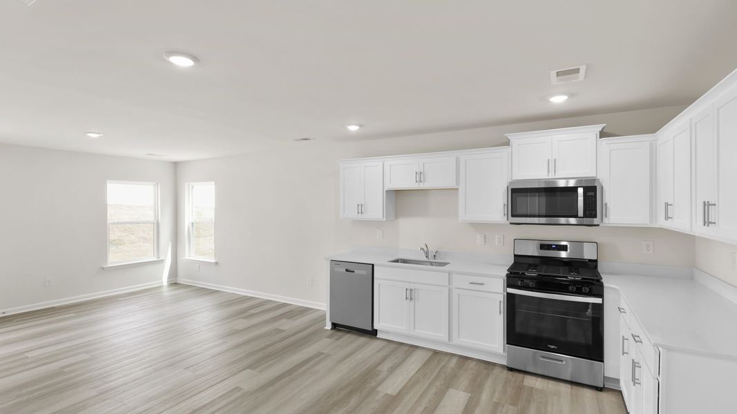 Furnished interior view inside a new home in Harper Ridge, Roebuck (Image 5). Furnished interior view inside a new home in Harper Ridge, Roebuck (Image 5).