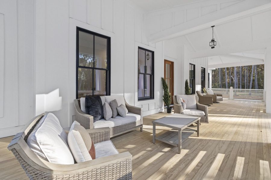 Furnished interior view inside a new home in , Johns Island (Image 17).