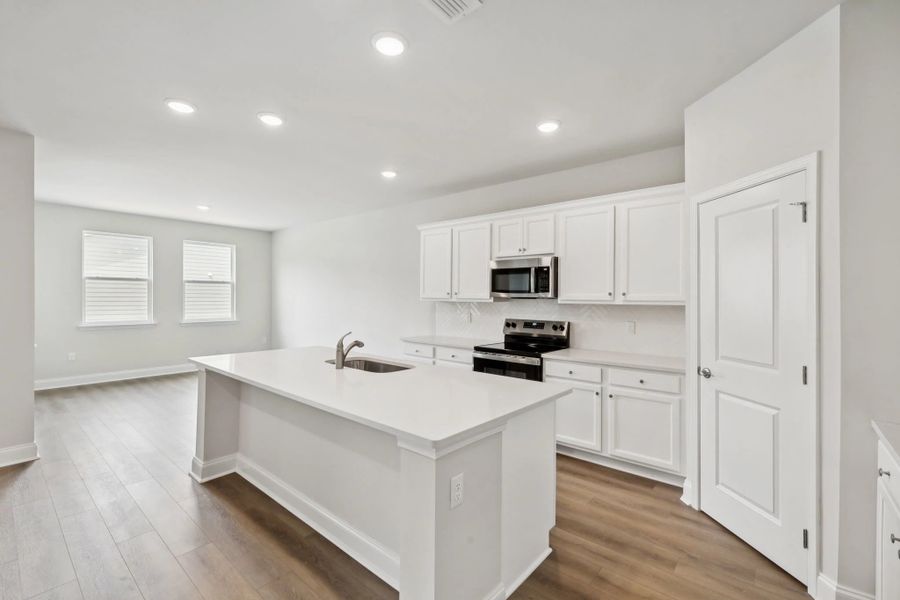 Furnished interior view inside a new home in Cedars at Cane Ridge | 55+ Community, Antioch (Image 11).