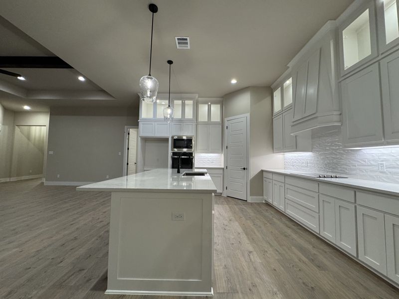 Furnished interior view inside a new home in Coyote Crossing, Godley (Image 4). Furnished interior view inside a new home in Coyote Crossing, Godley (Image 4).