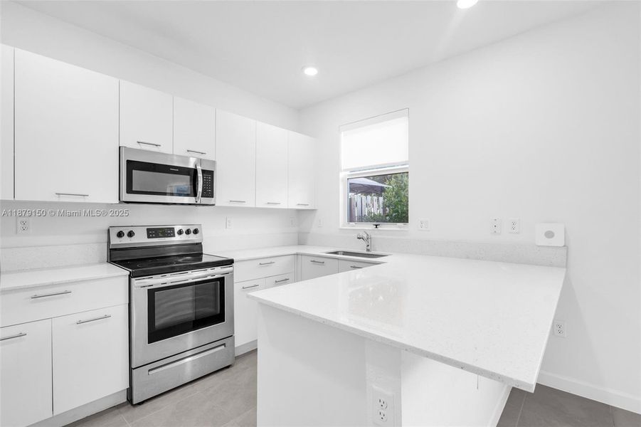 Furnished interior view inside a new home in , Miami (Image 7).