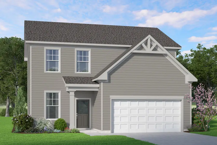 Front exterior of a home in the Oakhill Estates community, located in Adairsville, GA (Image 5).