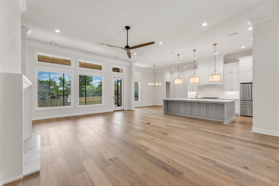 Spacious, unfurnished interior of a new home in , College Station (Image 24). Spacious, unfurnished interior of a new home in , College Station (Image 24).